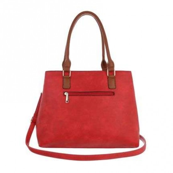 Women's shoulder bag - red